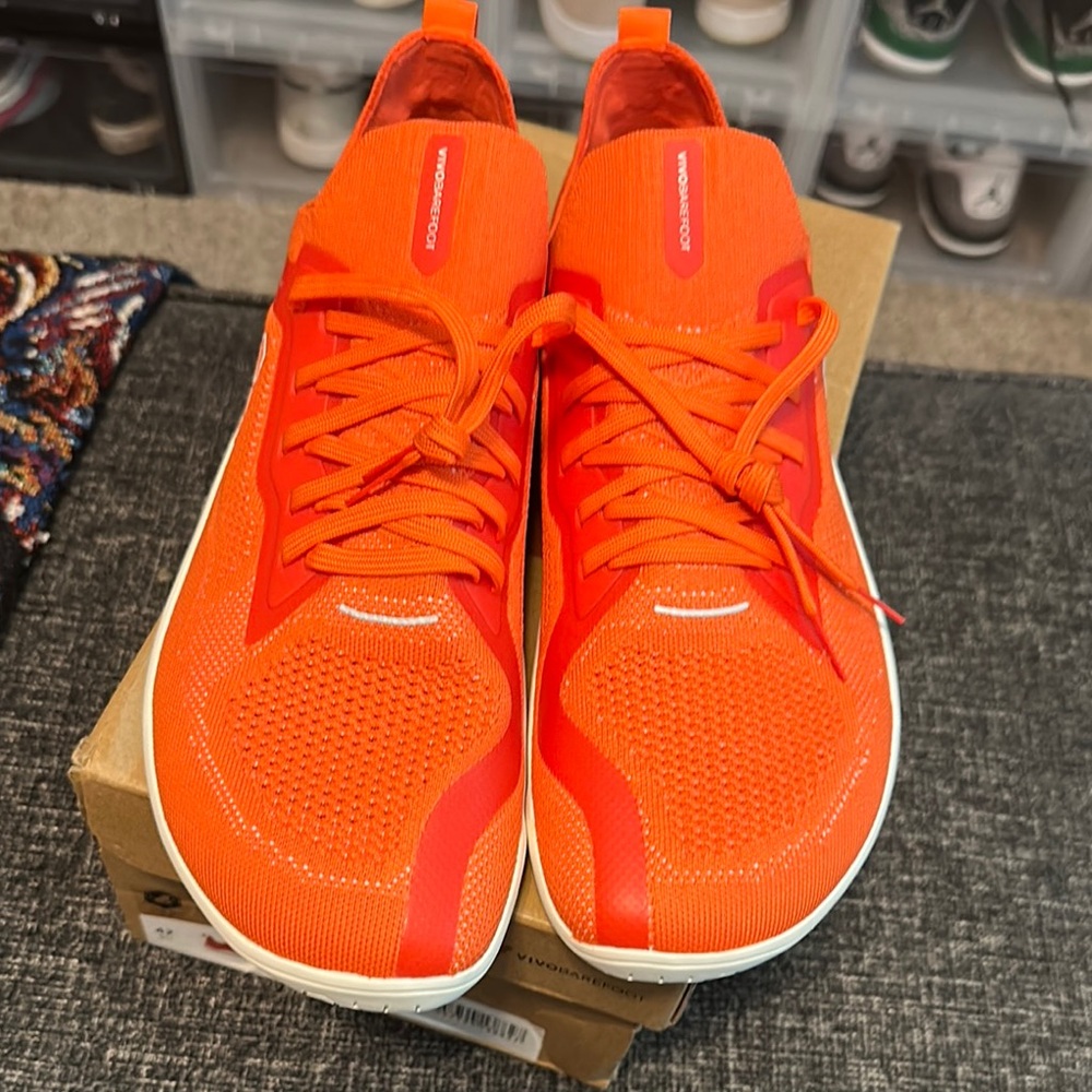 Vivo Barefoot Orange/Red (Flame) Athletic Training Shoes